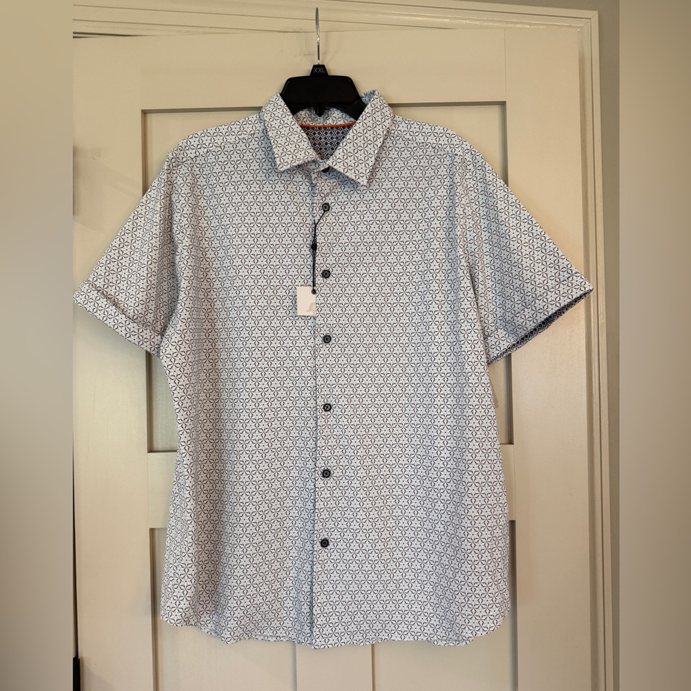 Robert Graham Stretch Knit Avalon Short Sleeve Shirt